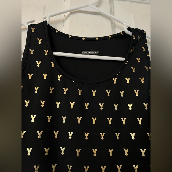 Oiselle gold medal running tank - Picture 4 of 4